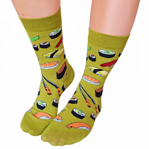 Sosete Clasice Colorate Unisex Cosas Boutique Socks Model Sushi Lovers