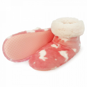 Papuci de Casa Tip Cizmulite 'Pinky Bunny'