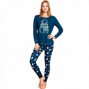 Pijamale Dama Vienetta Dream, 'Happiness & Snowman'