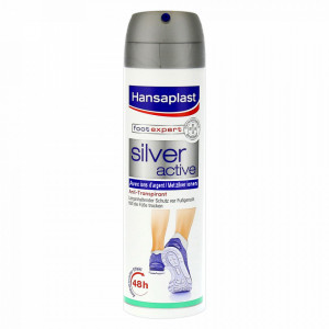 Deodorant Spray pentru Picioare cu Ioni de Argint Hansaplast Silver Active 150ml