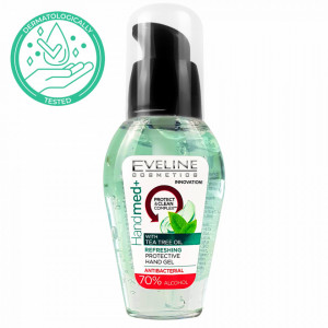 Gel Protectie Antibacteriana 70% Alcool Handmed+ Eveline Cosmetics 37ml