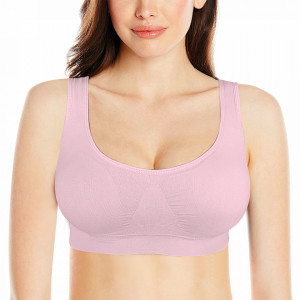 Bustiera cu Push Up, Super Bra, Culoare Mov Lavanda