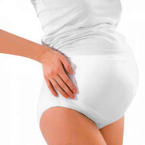 Chilot Prenatal Gravide, Bumbac 90%, Brand Hilarity, White