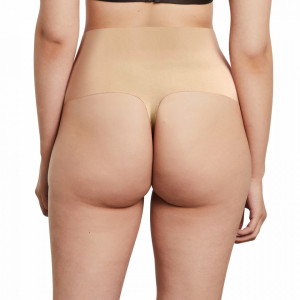 Chilot Modelator Invizibil Marimi Mari Model Tanga Culoare Crem Nud