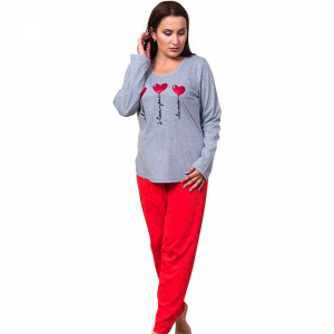 Pijamale Dama Marimi Mari Vienetta Model 'I Love You'