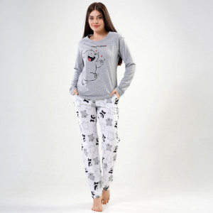 Pijamale Vienetta Dama Model 'I Love You 3000 💝'
