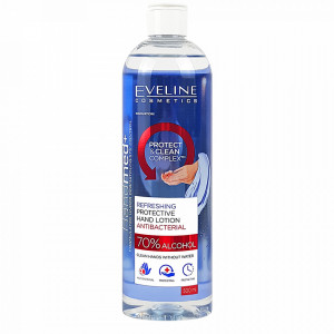 Lotiune Protectie Antibacteriana Maini 70% Alcool Handmed+ Eveline Cosmetics 500ml