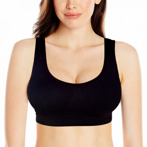 Bustiera cu Push Up, Super Bra, Culoare Negru