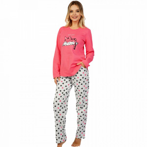 Pijama Vatuita la Interior Dama Vienetta Culoare Roz Model 'Nap Time'
