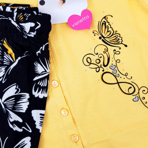 Pijamale Confortabile Dama din Bumbac Vienetta Model 'Butterfly Fantasy'