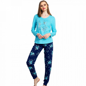 Pijamale Dama Vienetta Bumbac 100% 'Sweet Heart'