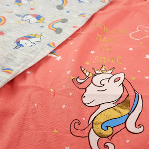Pijamale Dama Vienetta Dream, 'Unicorns & Rainbow'