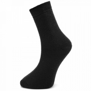 Șosete Călduroase din Lână Culoare Negru Model 'Hot Winter'