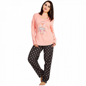 Pijamale Dama Marimi Mari Vienetta, 'Love Story' Pink Sum