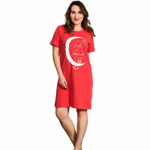 Camasa Dama Vienetta Marimi Mari, 'I Love You Forever' Red