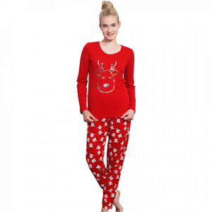 Pijama Dama Vienetta, Bumbac, 'Pure Joy'