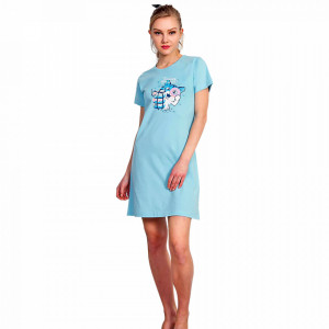 Camasa de Noapte Bumbac 100% Vienetta, Model 'Dreams Come True'