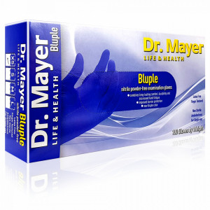 Manusi Examinare Nitril Nepudrate Albastre Dr. Mayer 100 Bucati