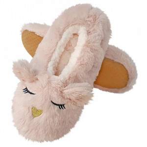 Papuci de Casa Tip Saboti, 'Sleeping Kitty' Dusty