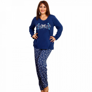 Pijama Dama Marimi Mari Vienetta, Bumbac 100%, 'Beautiful'