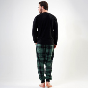 Pijamale Calduroase din Polar Flece Vienetta | Man Loft, Model 'Relax'