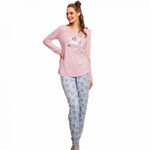 Pijamale Dama Vienetta, 'You Are Lovely' Pink