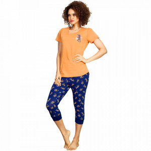 Pijama Dama Vienetta Bumbac 100% 'Wild and Sexy'