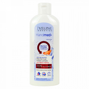 Lotiune Protectie Antibacteriana Maini 70% Alcool Handmed+ Eveline Cosmetics 200ml