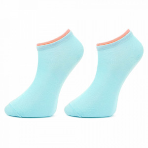 Sosete Glezna Dama Set 2 Perechi Model 'Summer Happiness' Culoare Albastru | Portocaliu