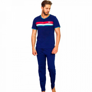 Pijamale Barbati din Bumbac 100% Gazzaz by Vienetta 'Generation Plus'