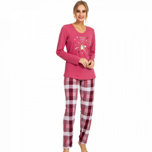 Pijamale Dama Vienetta Bumbac 100% 'Everything Starts With a Dream'