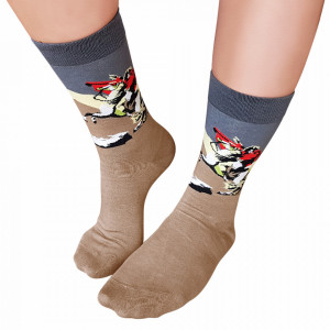 Sosete Clasice Colorate Unisex Cosas Boutique Socks Model 'Napoleon Empire'