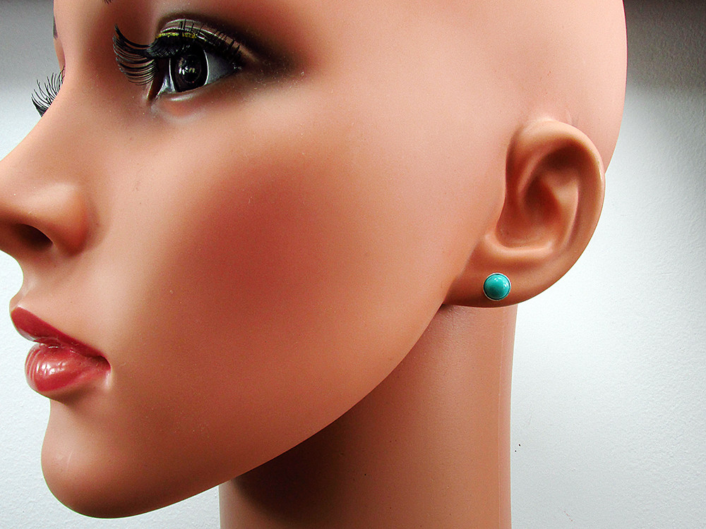 Set argint Joy turcoaze 6 MM