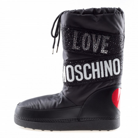 Moschino Love stivali per la neve neri