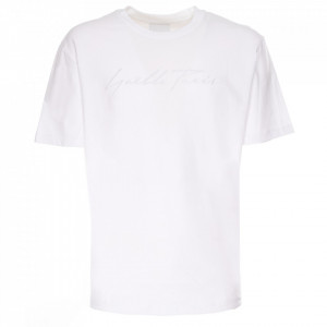 Gaelle white t-shirt embroidery