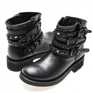 ash tatum biker boots