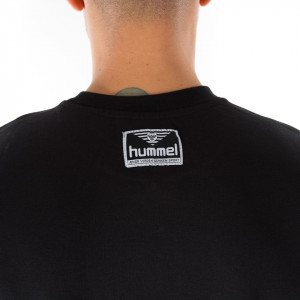 Hummel t shirt nera collaborazione HIVE