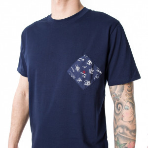 Commune-de-paris-t-shirt-uomo-blu