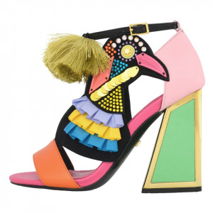 Kat Maconie Aya colorful heeled sandals