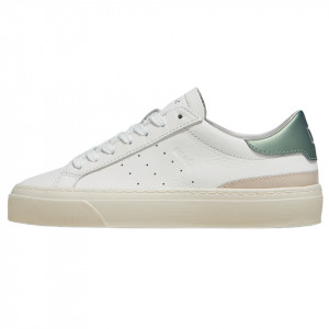 Date sneakers Sonica white green donna