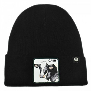 Goorin black wool hat cash cow