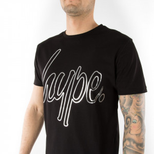Hype tshirt girocollo nera logo Hype