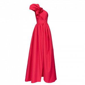 Pinko long red ceremony dress