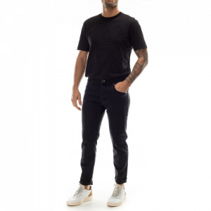 Gaelle-jeans-uomo-slim-nero