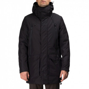 Outfit parka nero