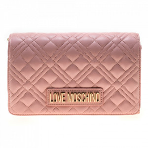 Love Moschino borsa tracolla trapuntata rosa