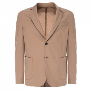 Outfit beige unlined jacket 
