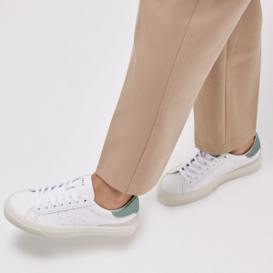 Date sneakers Sonica white green donna