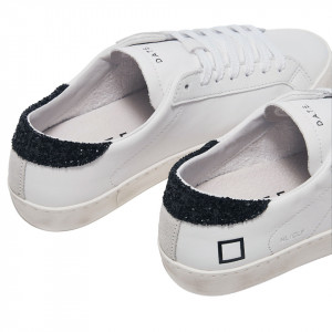 Date sneakers Hill low bianco nero