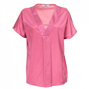 Jijil pink silk blouse